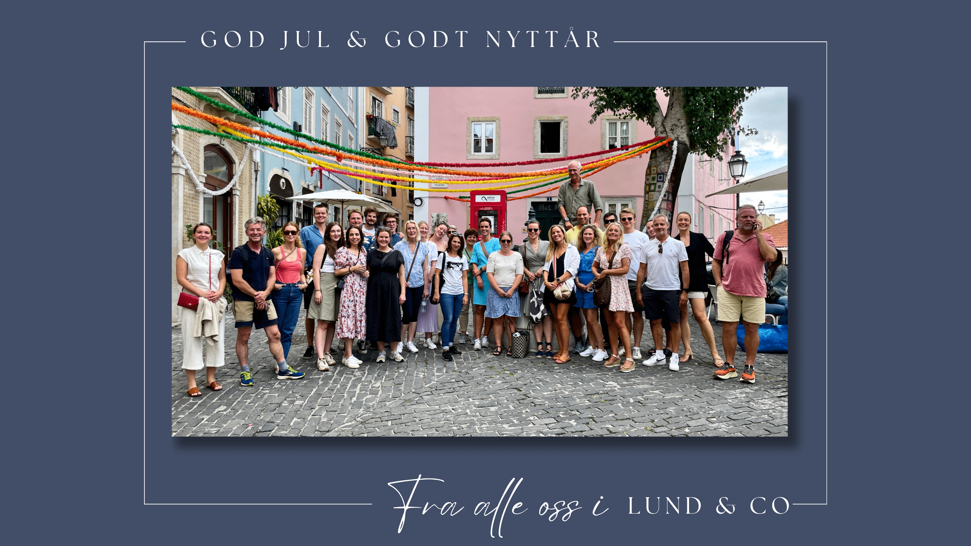 God jul fra alle oss i Lund & Co Advokatfirmaet Lund & Co DA